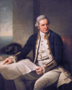 Captain James Cook (1728-1779) *oil on canvas *127 x 101.6 cm *1775-1776